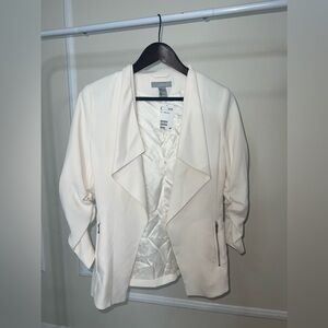 H & M White Blazer